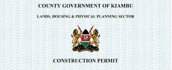 Process of Building Approvals in Kiambu County