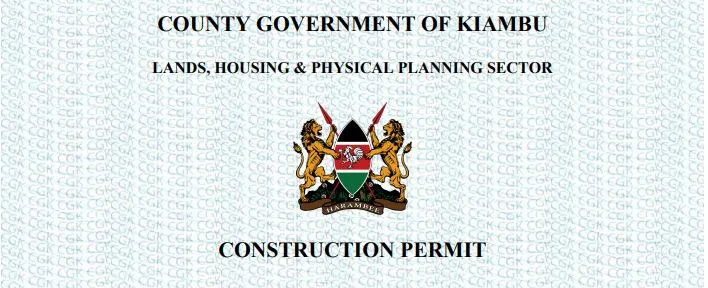 Process of building Approval in Kenya