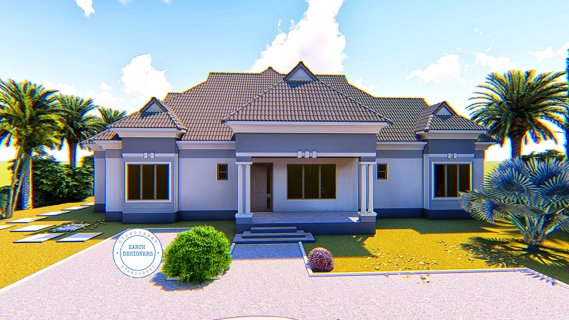 3 Bedroom modern Bungalow
